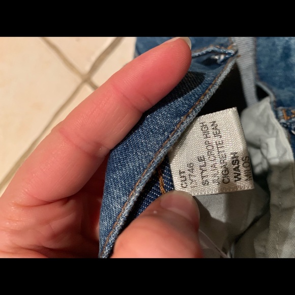 Reformation Julia Crop Cigarette Jean - Picture 4 of 4